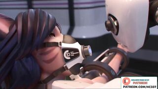 FUTANARI HARD FUCKED BY SEX MACHINE HENTAI ANIMATED FUTA STORY 4K 60FPS