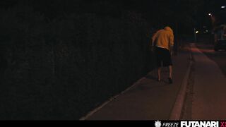 Hentai Tales - Milan Cheek Blowjobs Redhead Futa Girl Audrey Reid & Merida Sat Male Freezes Guy